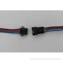 4 pole LED strip Male Female cable 10mm Strip connector